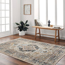 Surya Beckham BCM-2304 Charcoal Area Rug by LIVABLISS