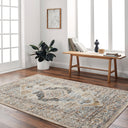 Surya Beckham BCM-2305 Charcoal Area Rug by LIVABLISS