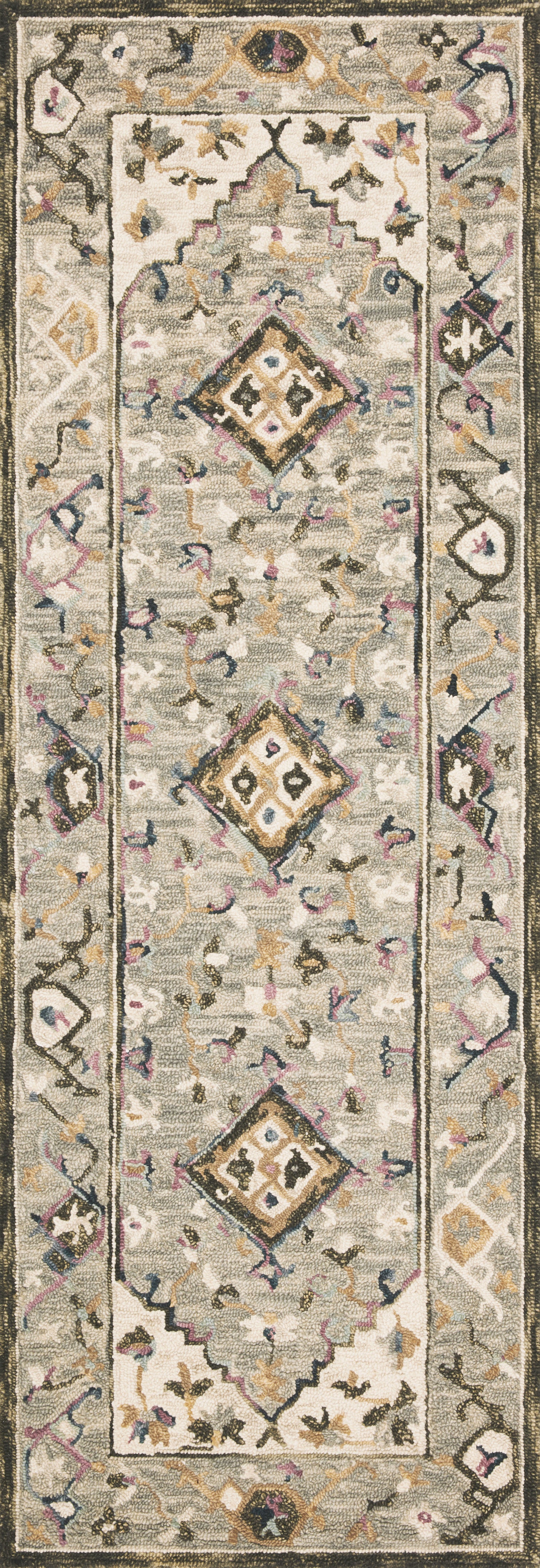 Loloi Beatty BEA-01 Grey / Ivory Area Rug