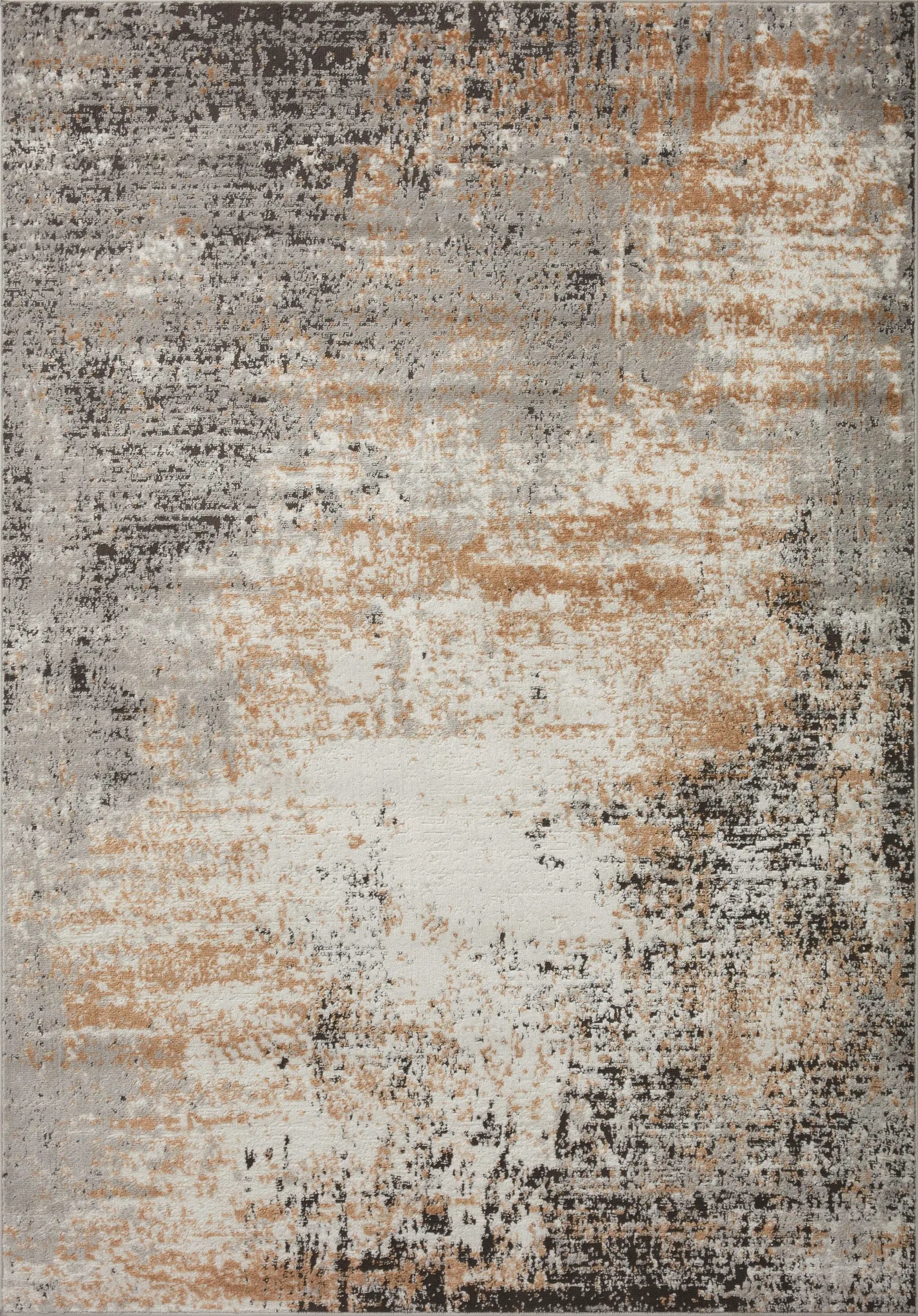 Bianca BIA-01 Stone / Gold Area Rug by Loloi