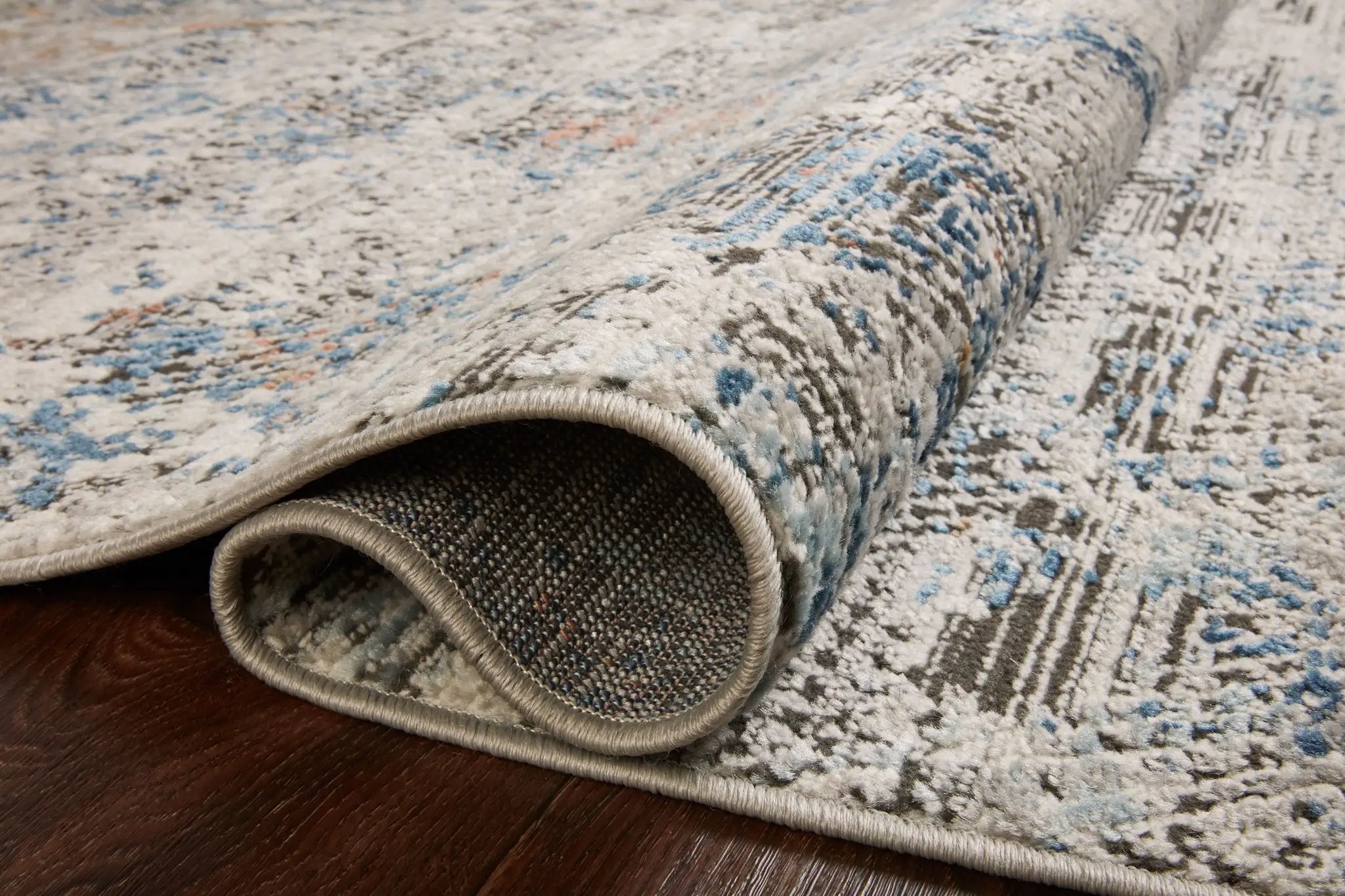 Bianca BIA-04 Grey / Multi Area Rug by Loloi