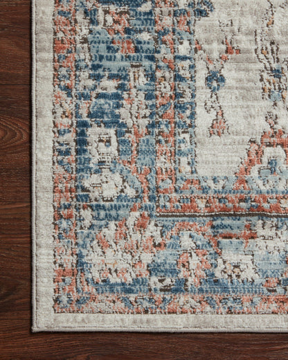 Loloi Bianca BIA-05 Dove / Multi Area Rug