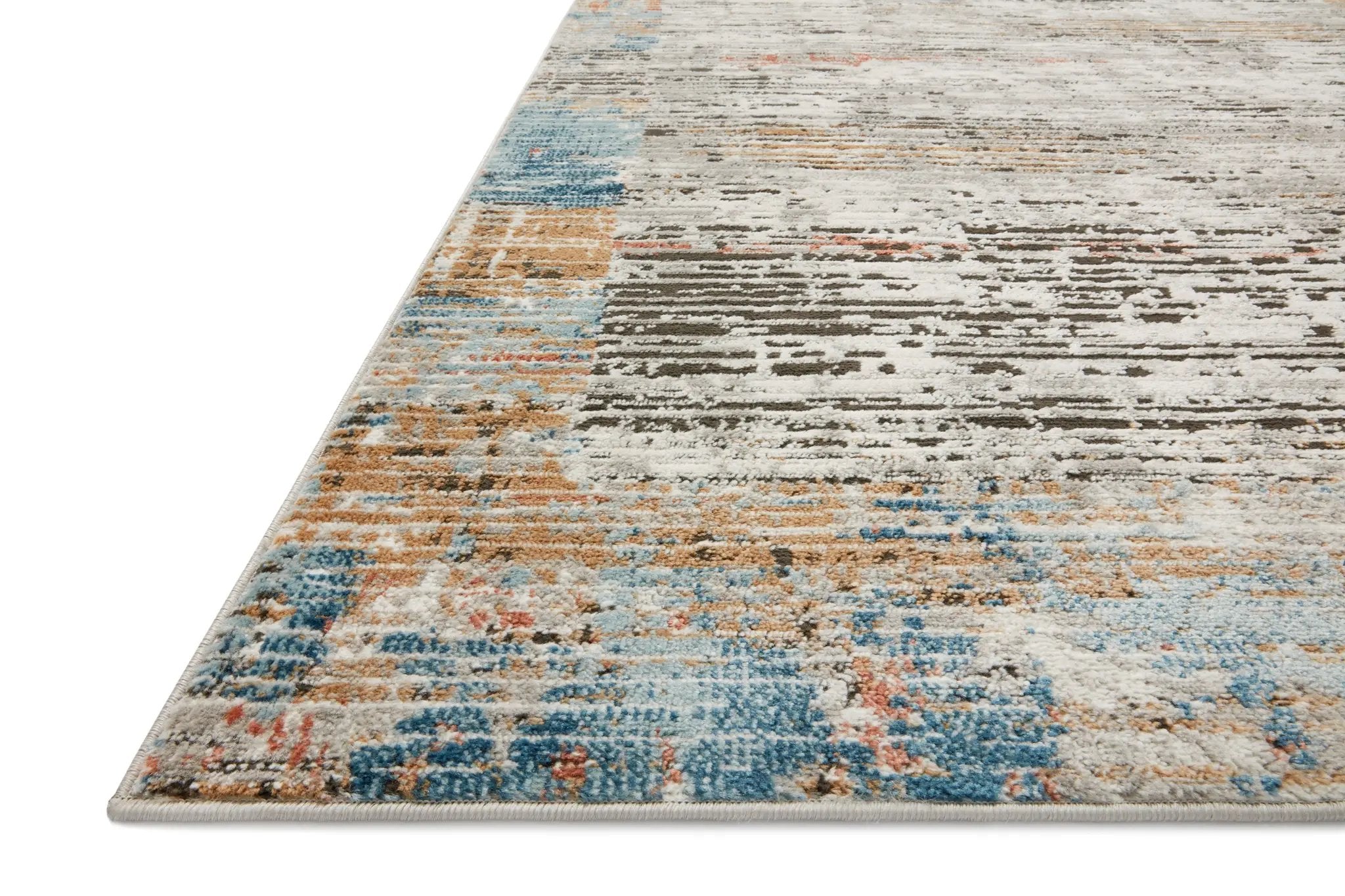 Bianca BIA-07 Ash / Multi Area Rug by Loloi