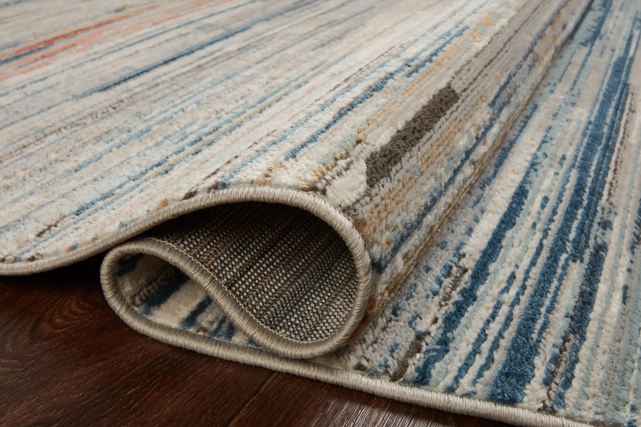 Bianca BIA-08 Pebble / Multi Area Rug by Loloi