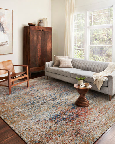 Loloi Bianca BIA-09 Ocean / Spice Area Rug