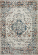 Loloi Bianca BIA-10 Ivory / Ocean Area Rug