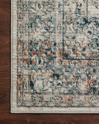 Loloi Bianca BIA-10 Ivory / Ocean Area Rug