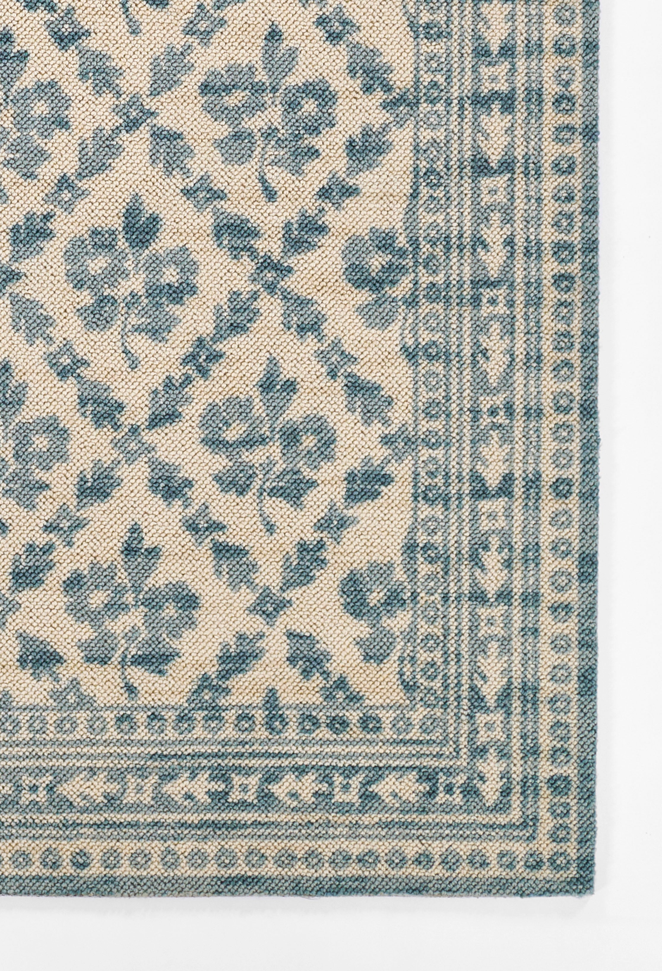 Momeni Bibury BIB-1 Blue Area Rug