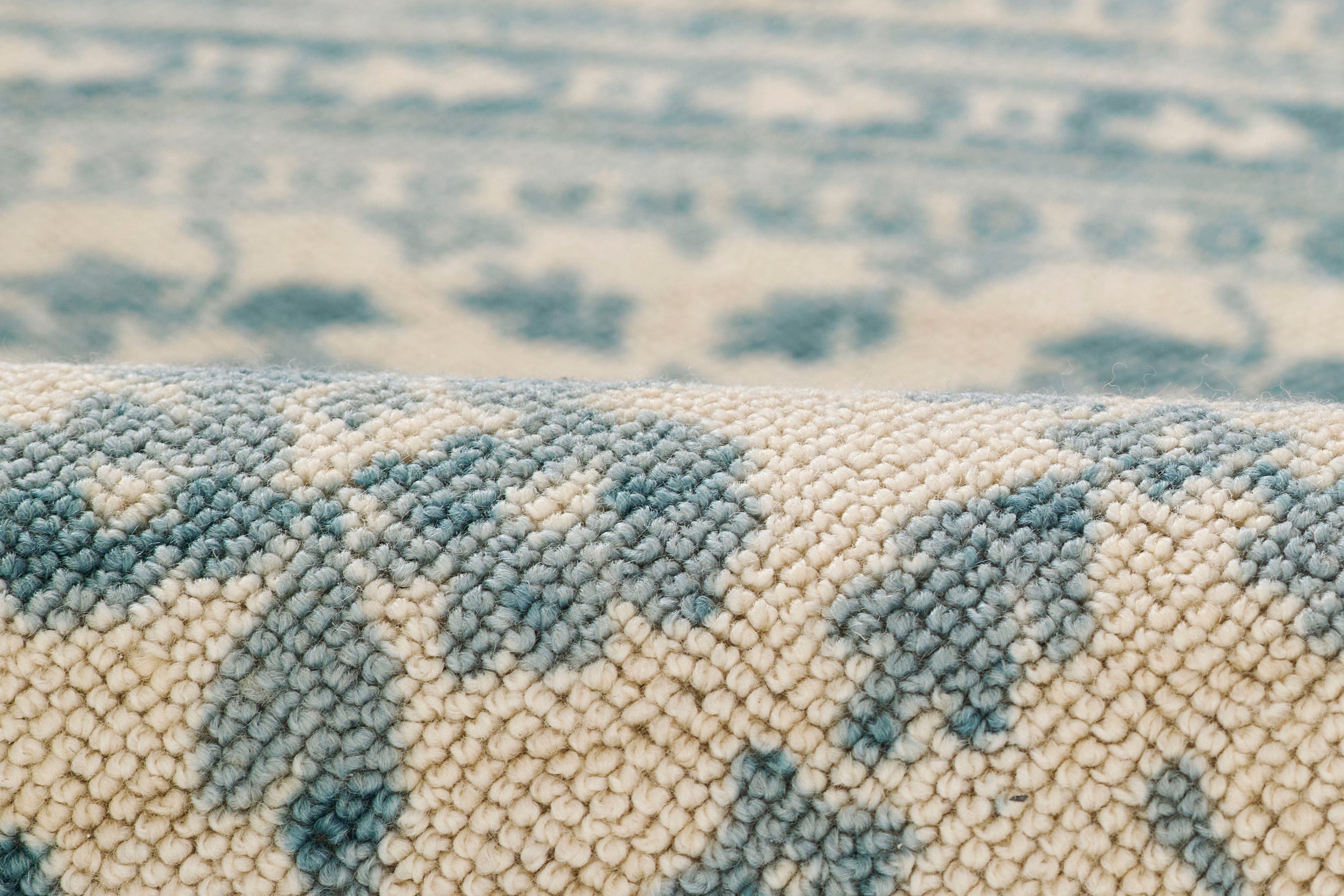 Momeni Bibury BIB-1 Blue Area Rug