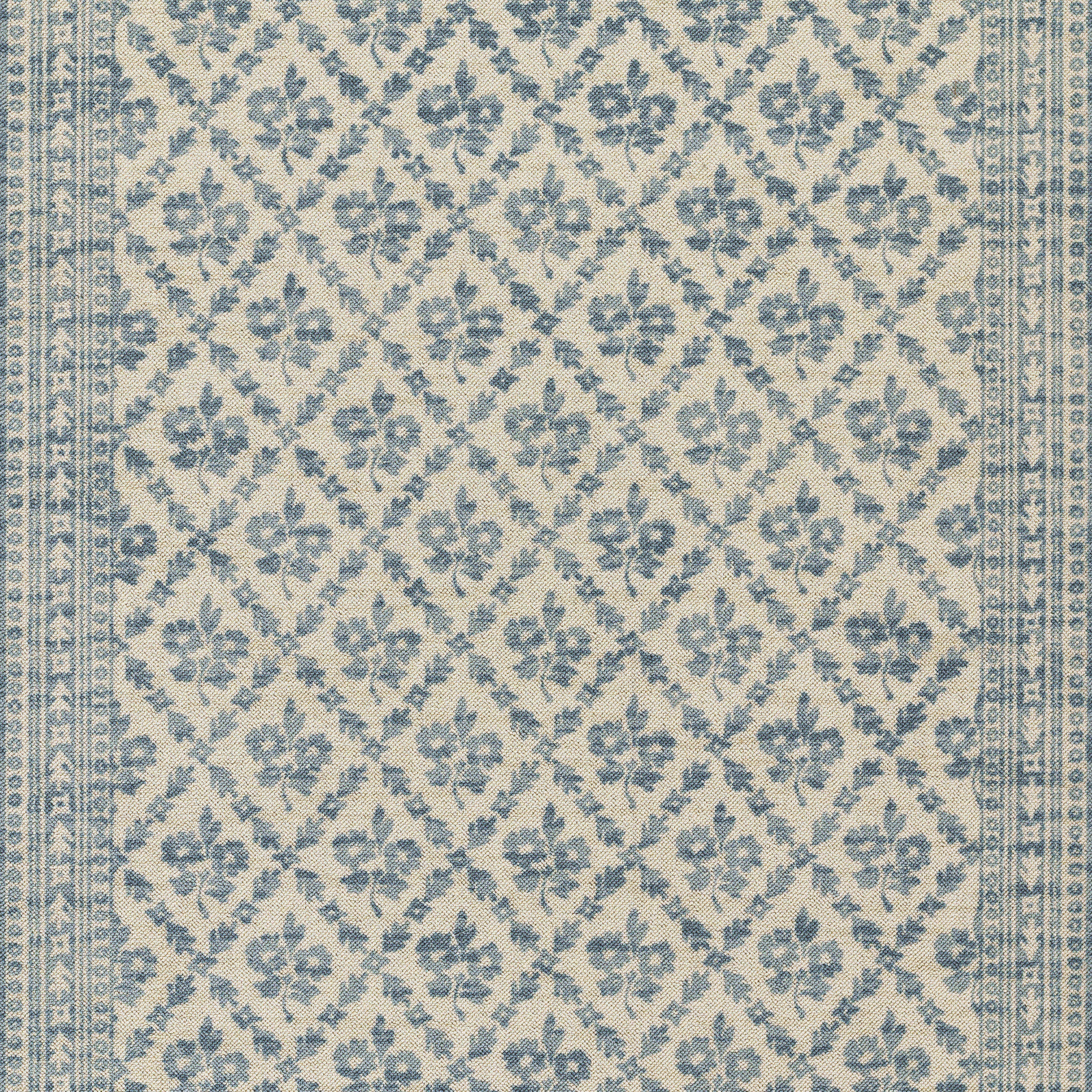 Momeni Bibury BIB-1 Blue Area Rug