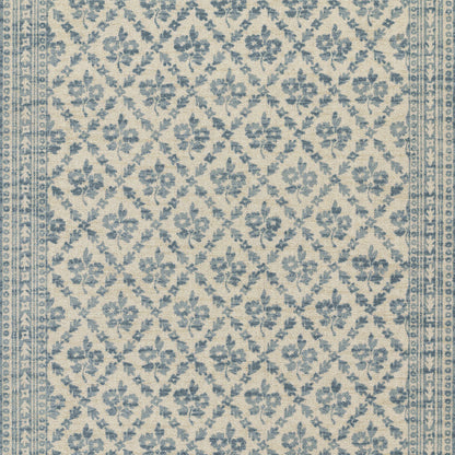 Momeni Bibury BIB-1 Blue Area Rug