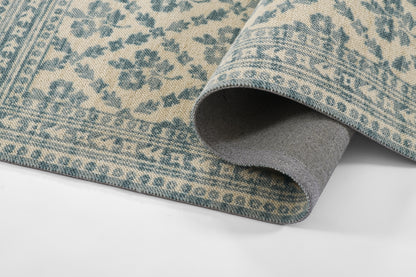 Momeni Bibury BIB-1 Blue Area Rug