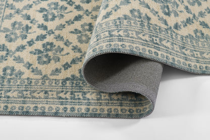 Momeni Bibury BIB-1 Blue Area Rug