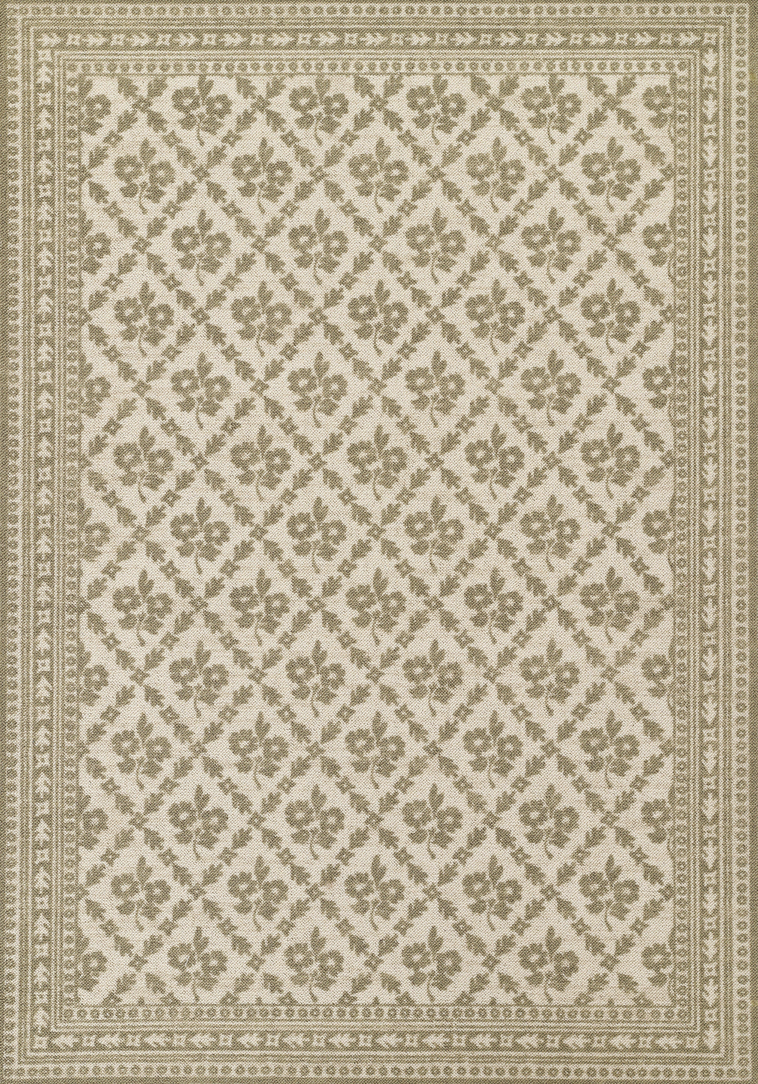 Momeni Bibury BIB-1 Green Area Rug