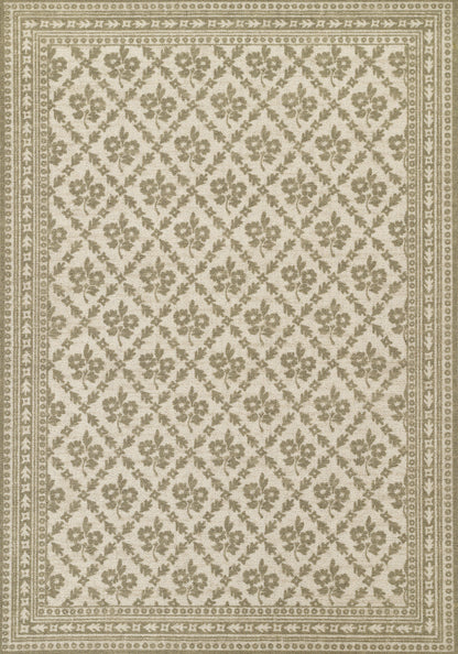 Momeni Bibury BIB-1 Green Area Rug