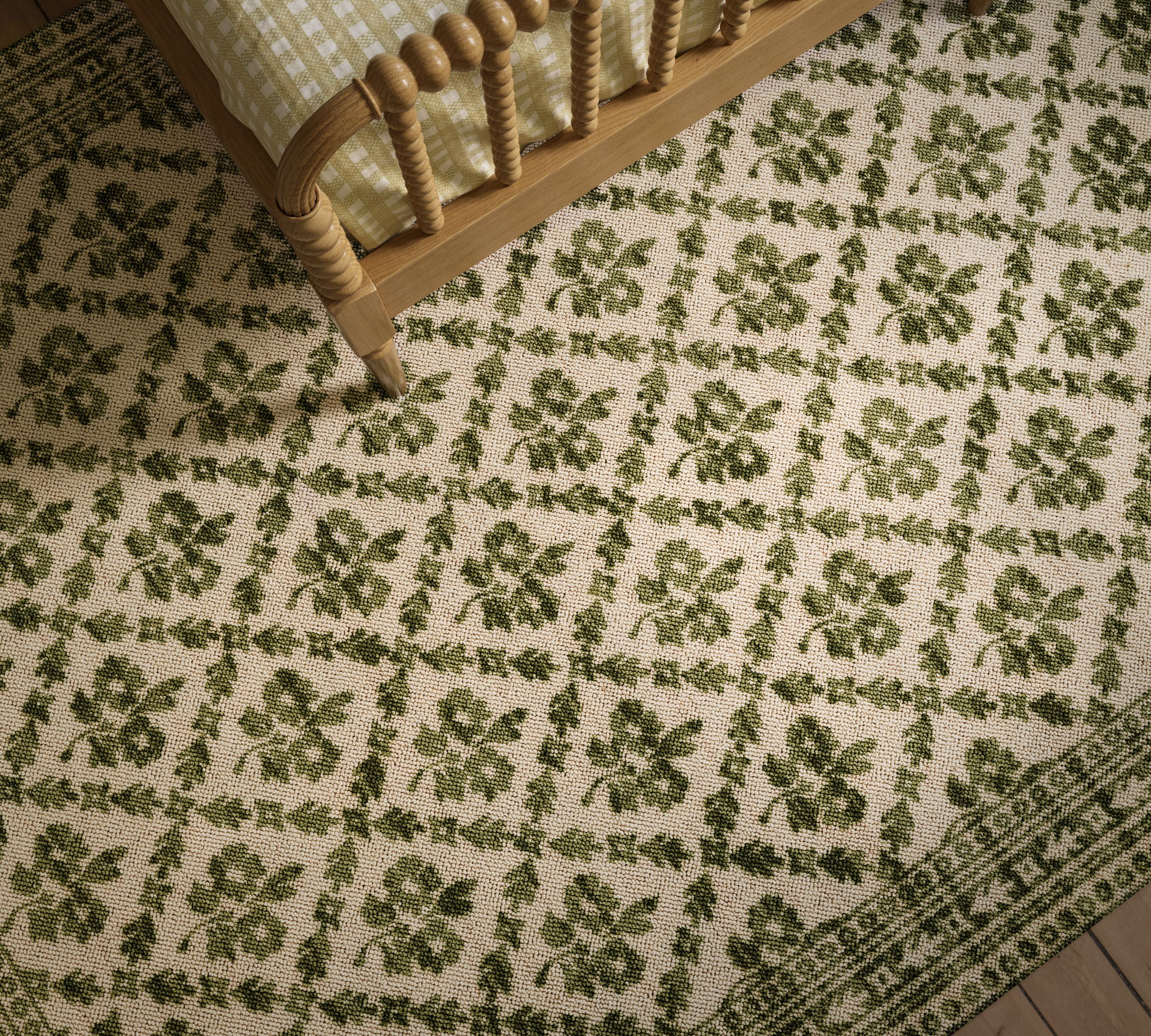 Momeni Bibury BIB-1 Green Area Rug