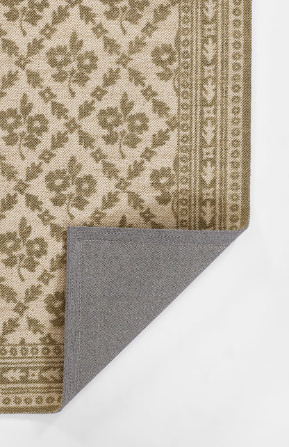Momeni Bibury BIB-1 Green Area Rug