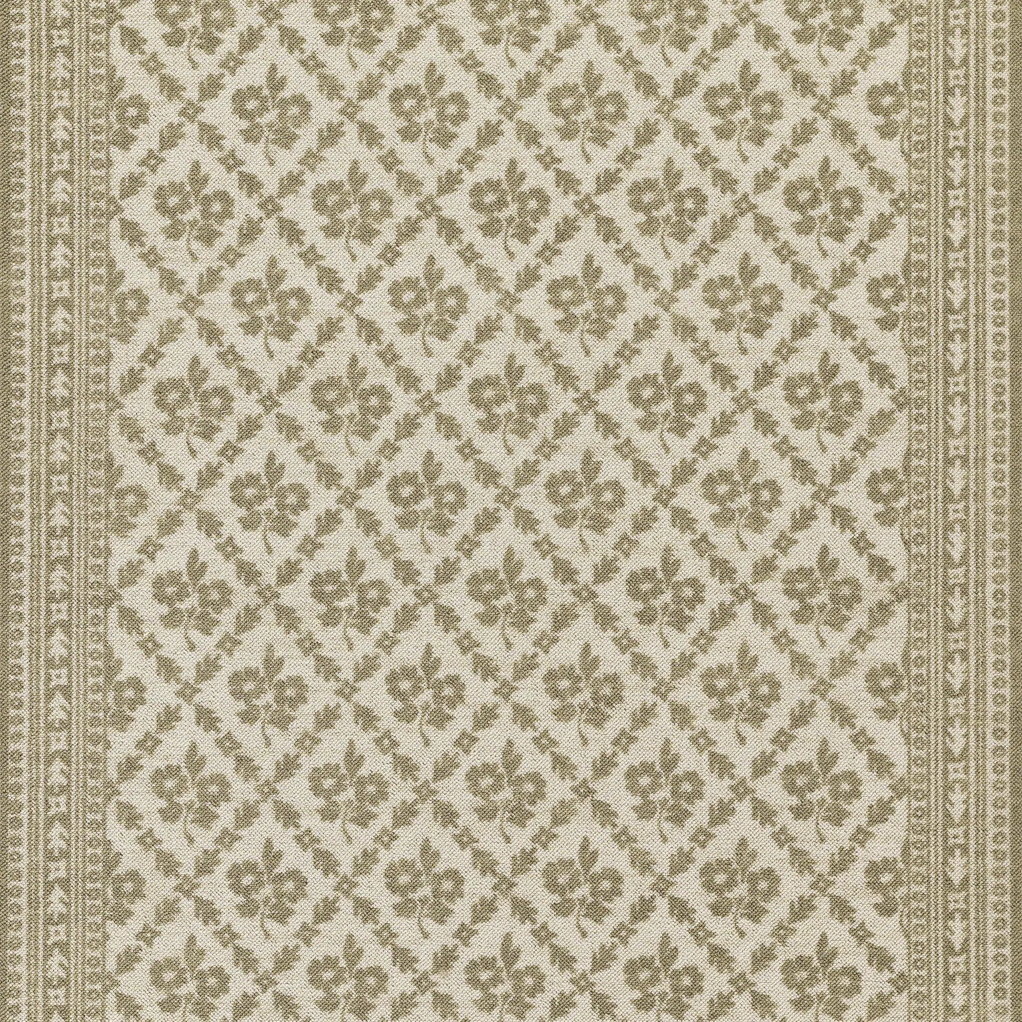 Bibury BIB-1 Green Area Rug by Momeni