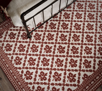 Momeni Bibury BIB-1 Red Area Rug