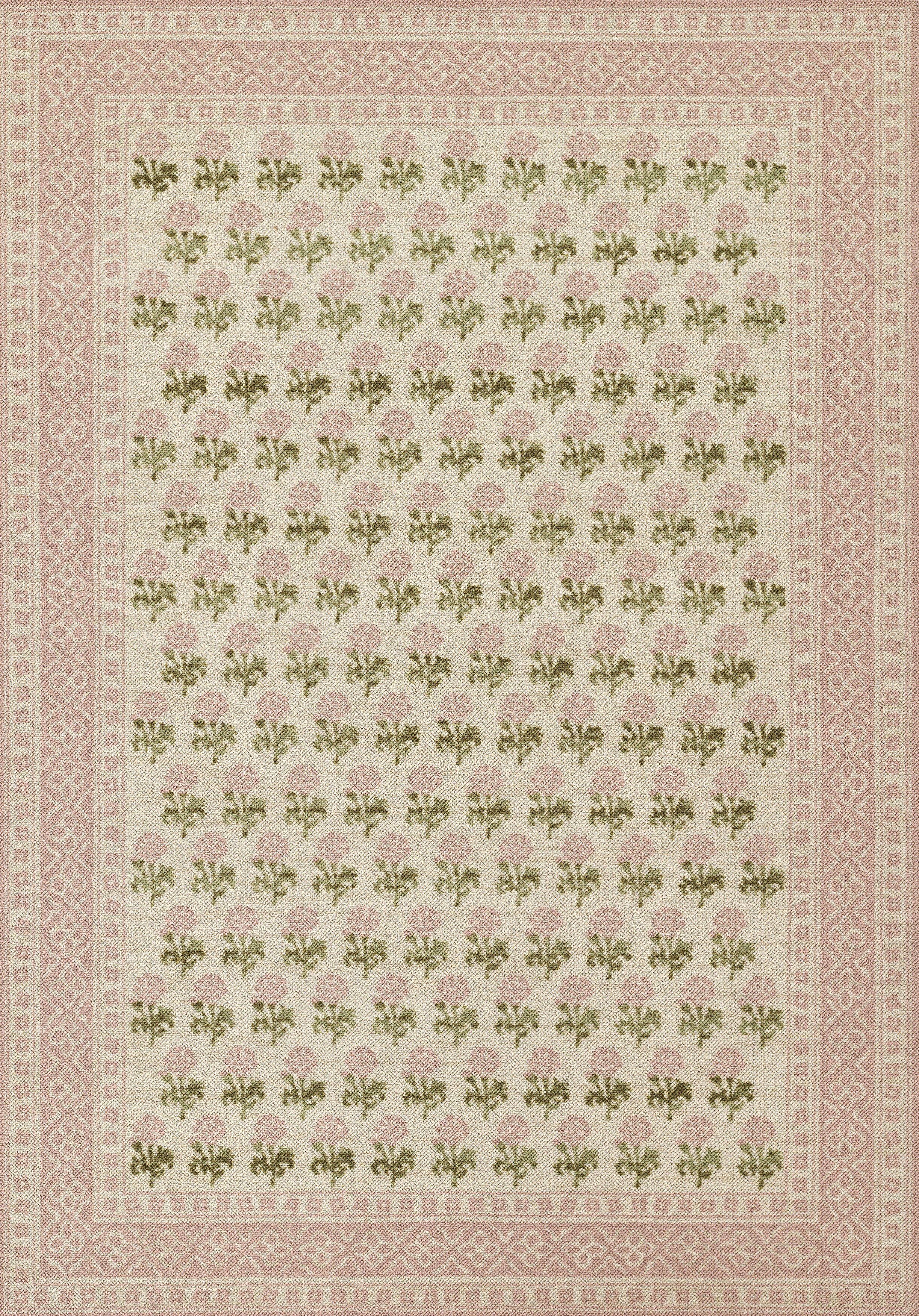 Momeni Bibury BIB-3 Pink Area Rug