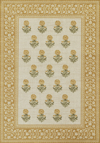 Momeni Bibury BIB-4 Gold Area Rug