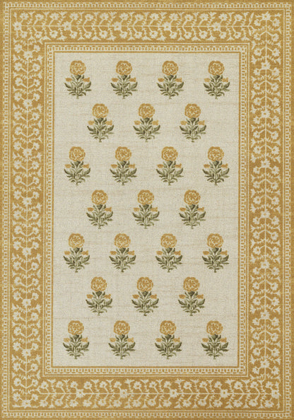 Momeni Bibury BIB-4 Gold Area Rug