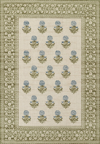 Momeni Bibury BIB-4 Green Area Rug