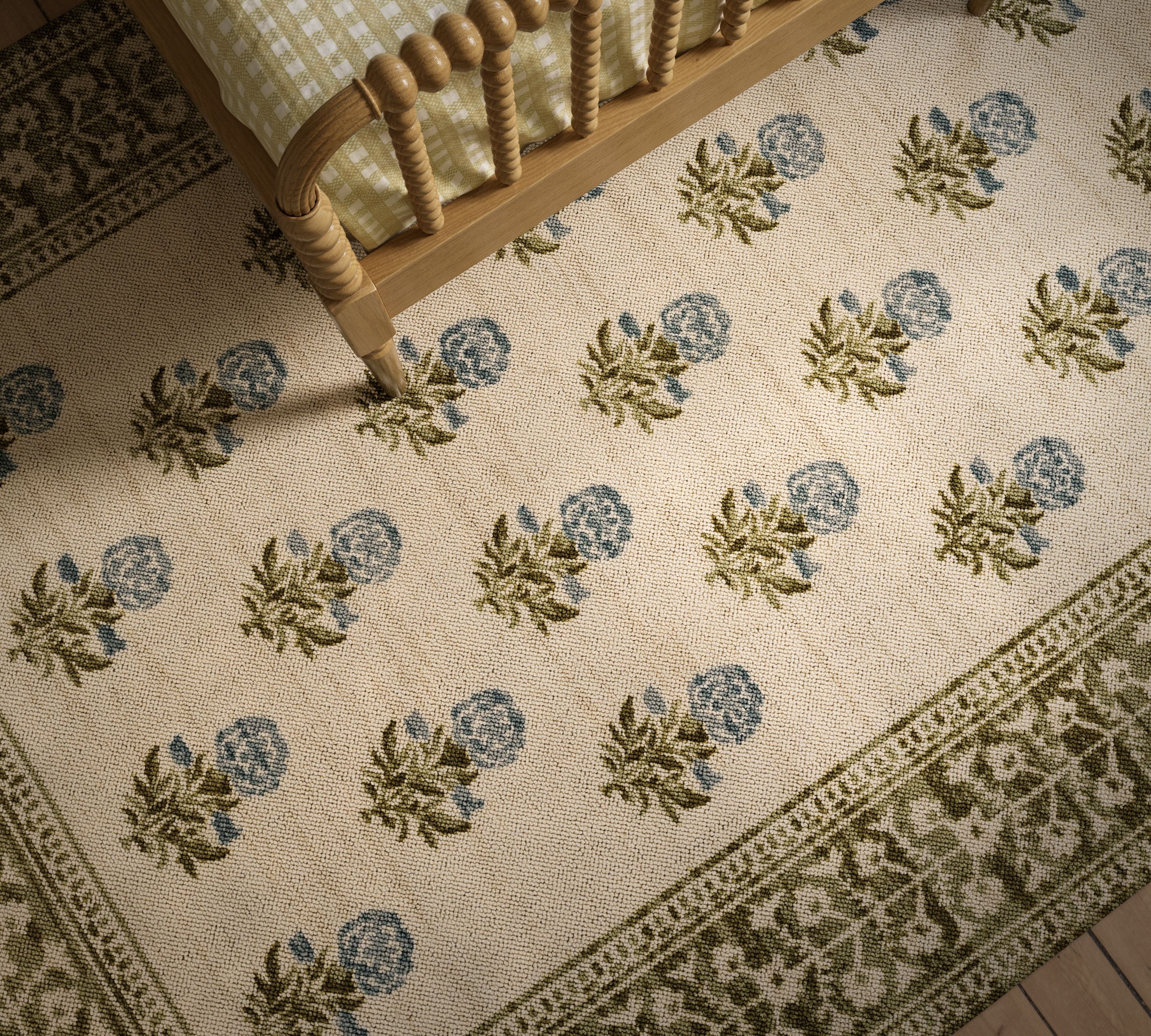 Momeni Bibury BIB-4 Green Area Rug