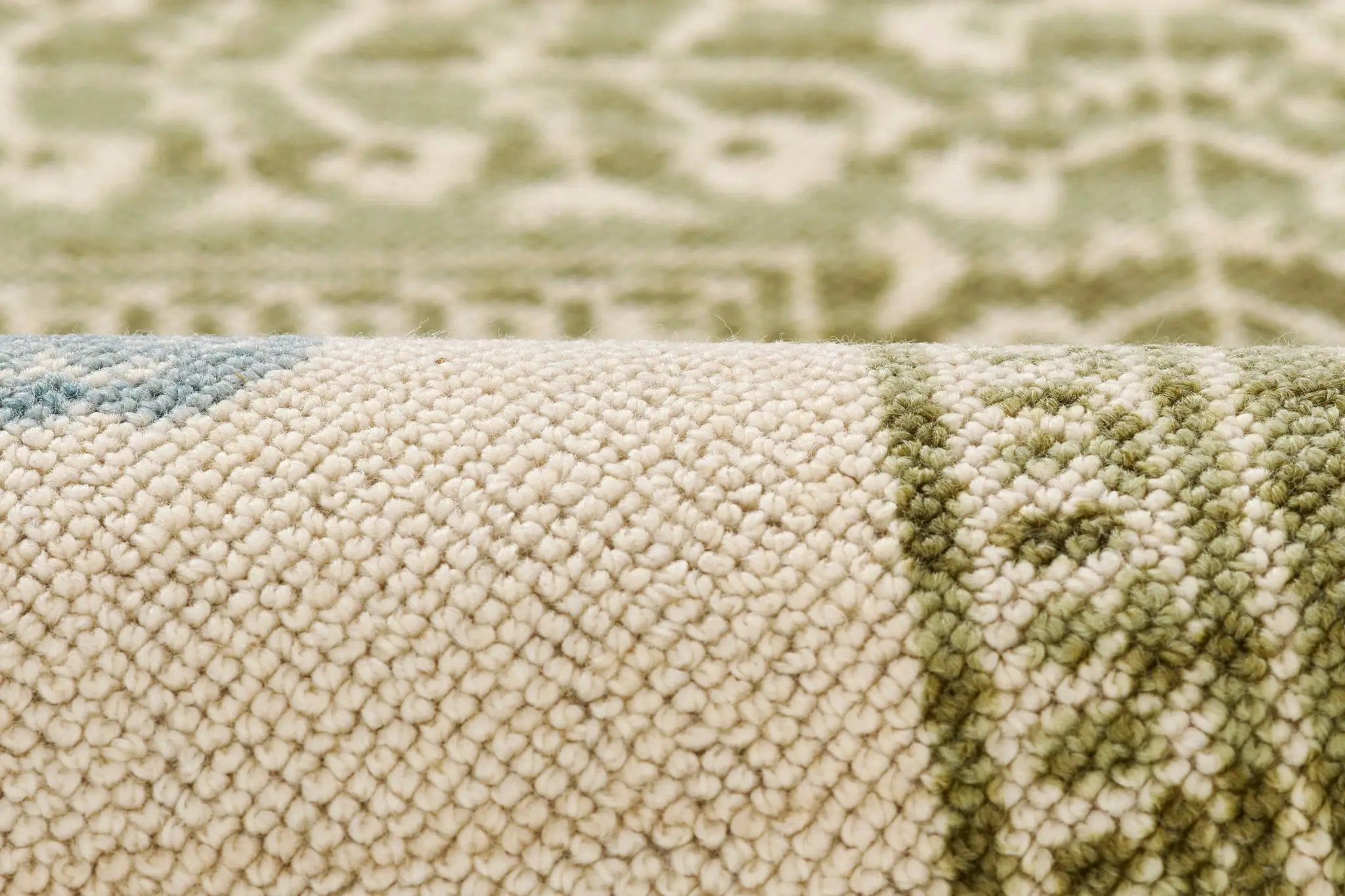 Bibury BIB-4 Green Area Rug by Momeni