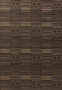The Birch BIR-01 Spice / Tobacco Area Rug offers spirited spice and rich tobacco sophistication and contemporary and linear charm in a power-loomed polypropylene area rug