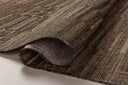 The Birch BIR-01 Spice / Tobacco Area Rug offers spirited spice and rich tobacco sophistication and contemporary and linear charm in a power-loomed polypropylene area rug