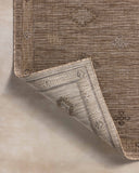 Finished in warm natural and sandy tones with contemporary and linear styling, the Birch BIR-03 Natural / Sand Area Rug is a power-loomed polypropylene area rug for modern living