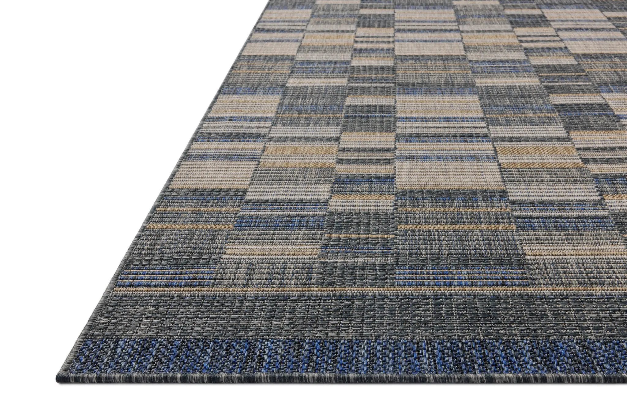 Birch BIR-04 Denim / Gold Area Rug by Loloi