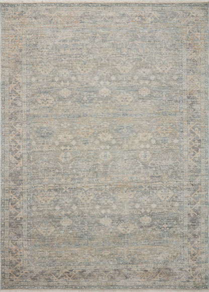 Angela Rose x Loloi Blake BLA-01 Sky / Beige Area Rug