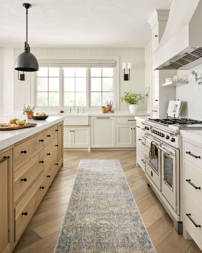 Angela Rose x Loloi Blake BLA-01 Sky / Beige Area Rug