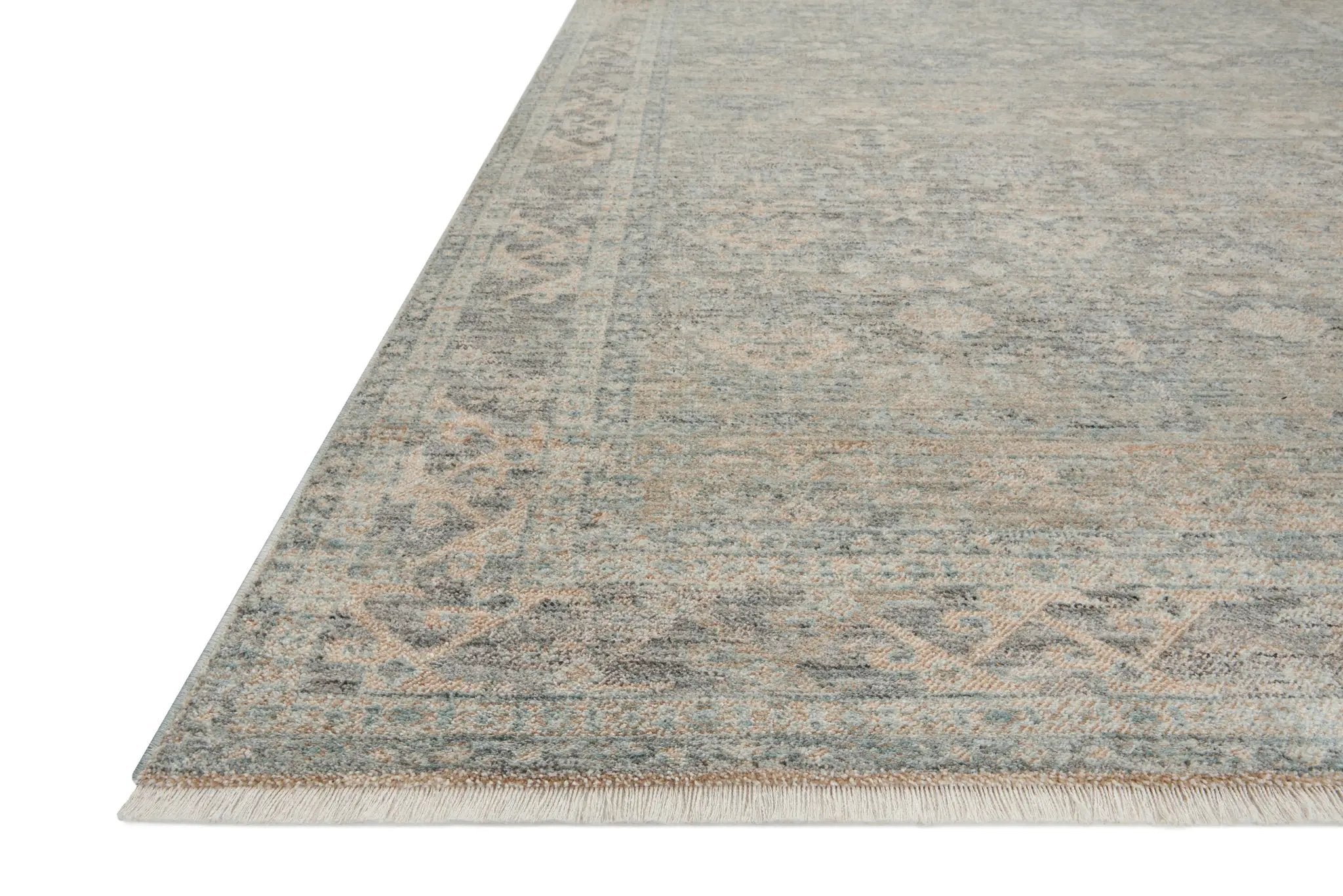 Blake BLA-01 Sky / Beige Area Rug by Angela Rose x Loloi