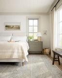 Angela Rose x Loloi Blake BLA-01 Sky / Beige Area Rug