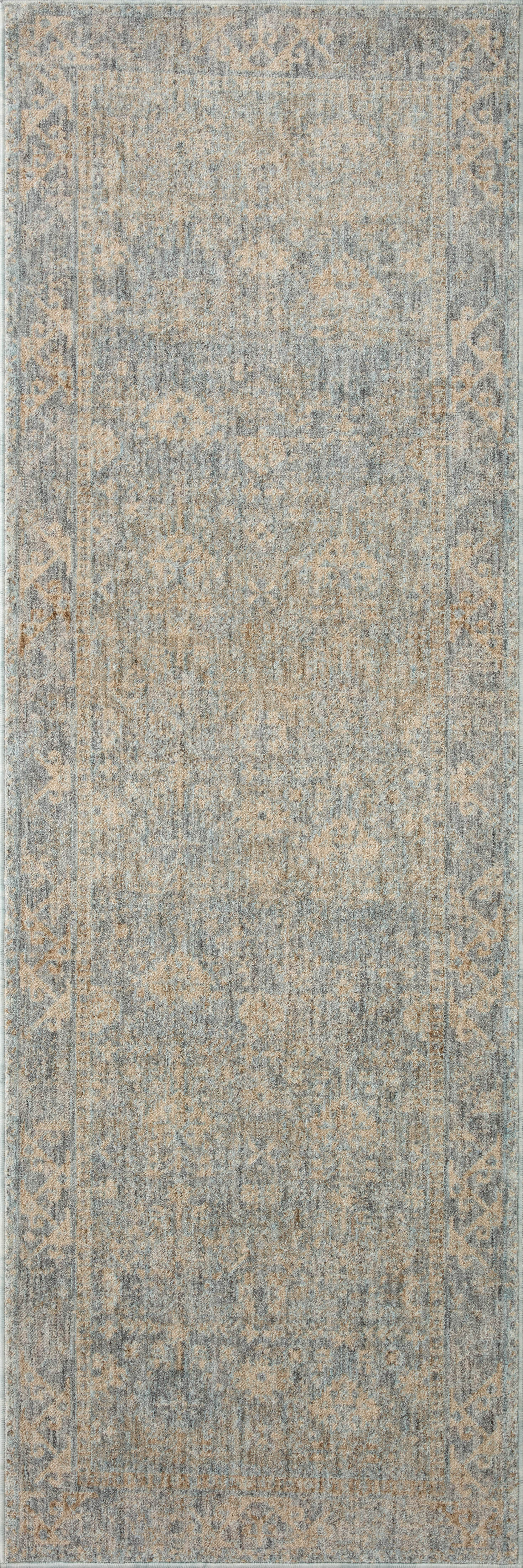 Angela Rose x Loloi Blake BLA-01 Sky / Beige Area Rug