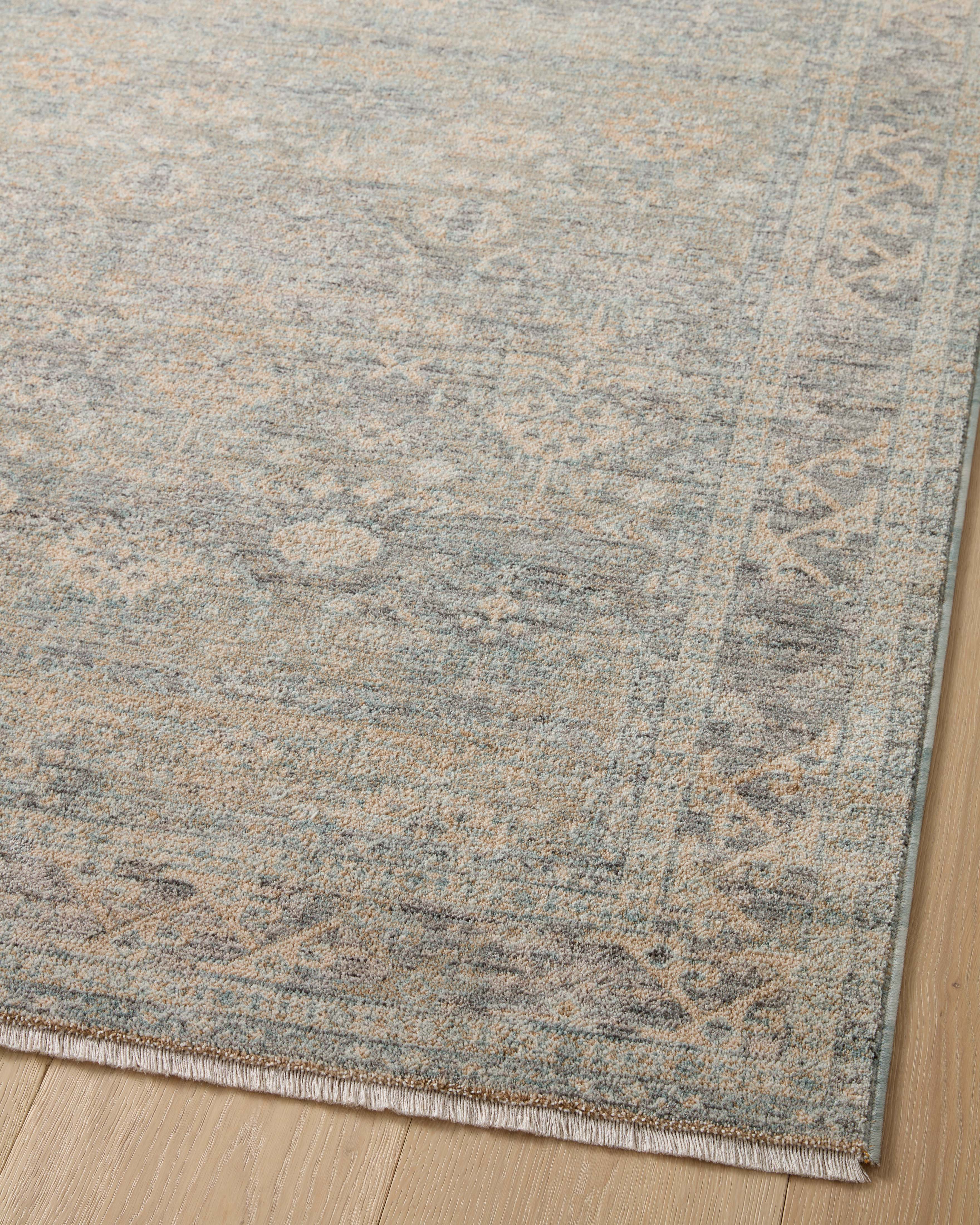 Angela Rose x Loloi Blake BLA-01 Sky / Beige Area Rug
