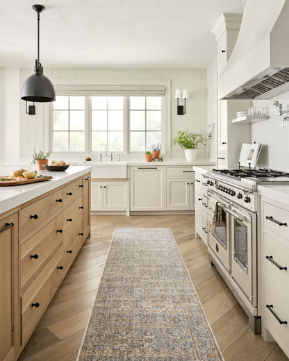 Angela Rose x Loloi Blake BLA-02 Ocean / Mocha Area Rug