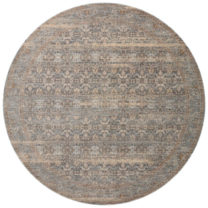 Angela Rose x Loloi Blake BLA-02 Ocean / Mocha Area Rug