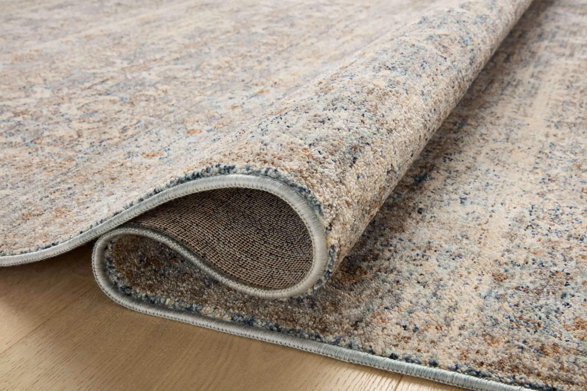 Blake BLA-02 Ocean / Mocha Area Rug by Angela Rose x Loloi