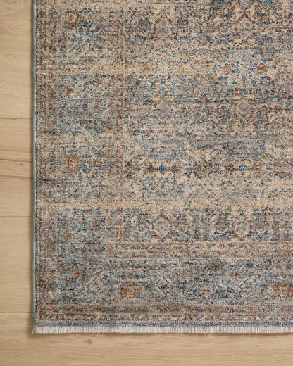 Angela Rose x Loloi Blake BLA-02 Ocean / Mocha Area Rug