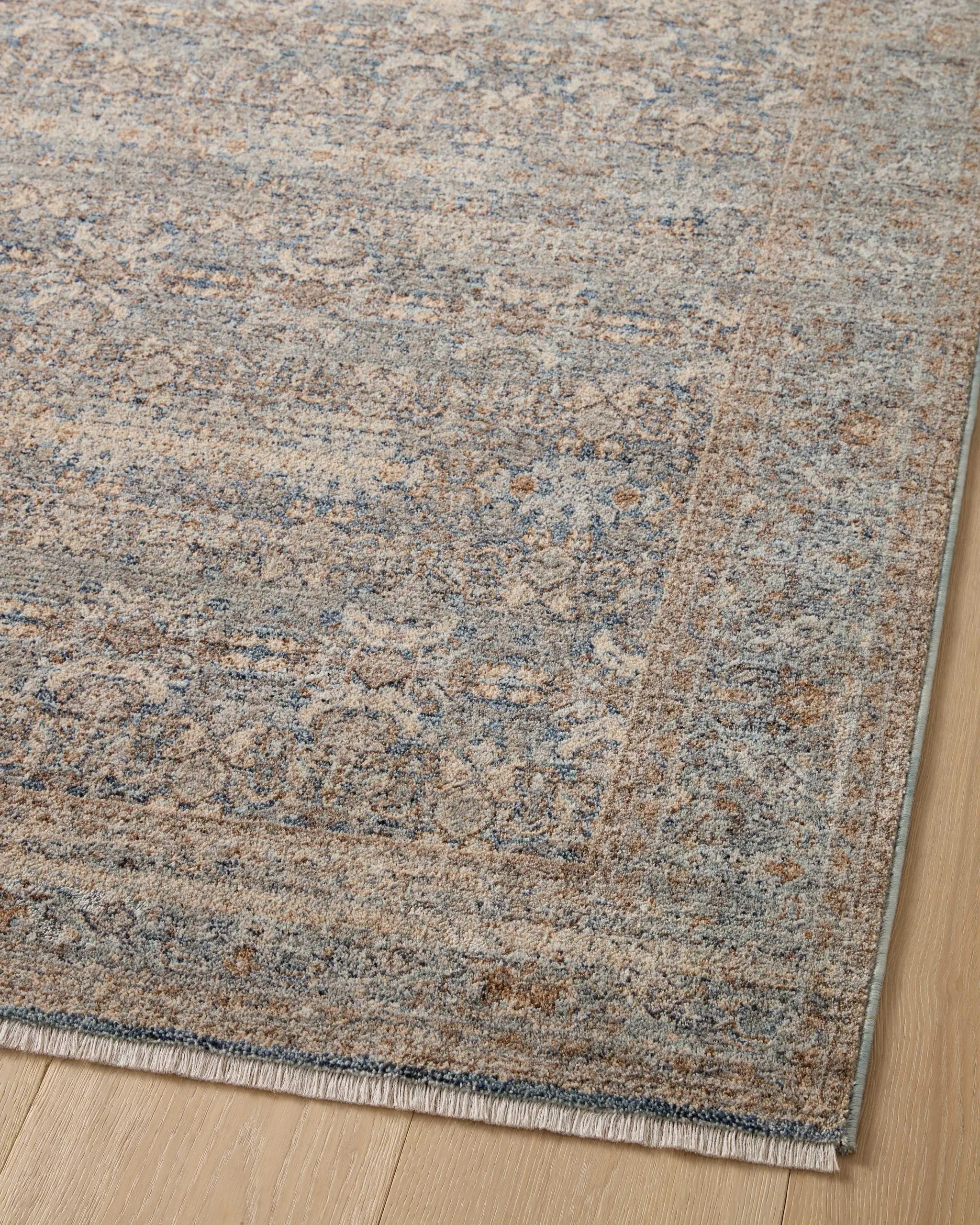 Blake BLA-02 Ocean / Mocha Area Rug by Angela Rose x Loloi
