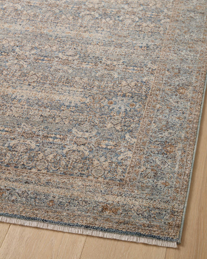 Angela Rose x Loloi Blake BLA-02 Ocean / Mocha Area Rug