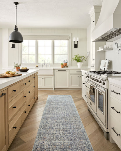 Angela Rose x Loloi Blake BLA-03 Denim / Taupe Area Rug