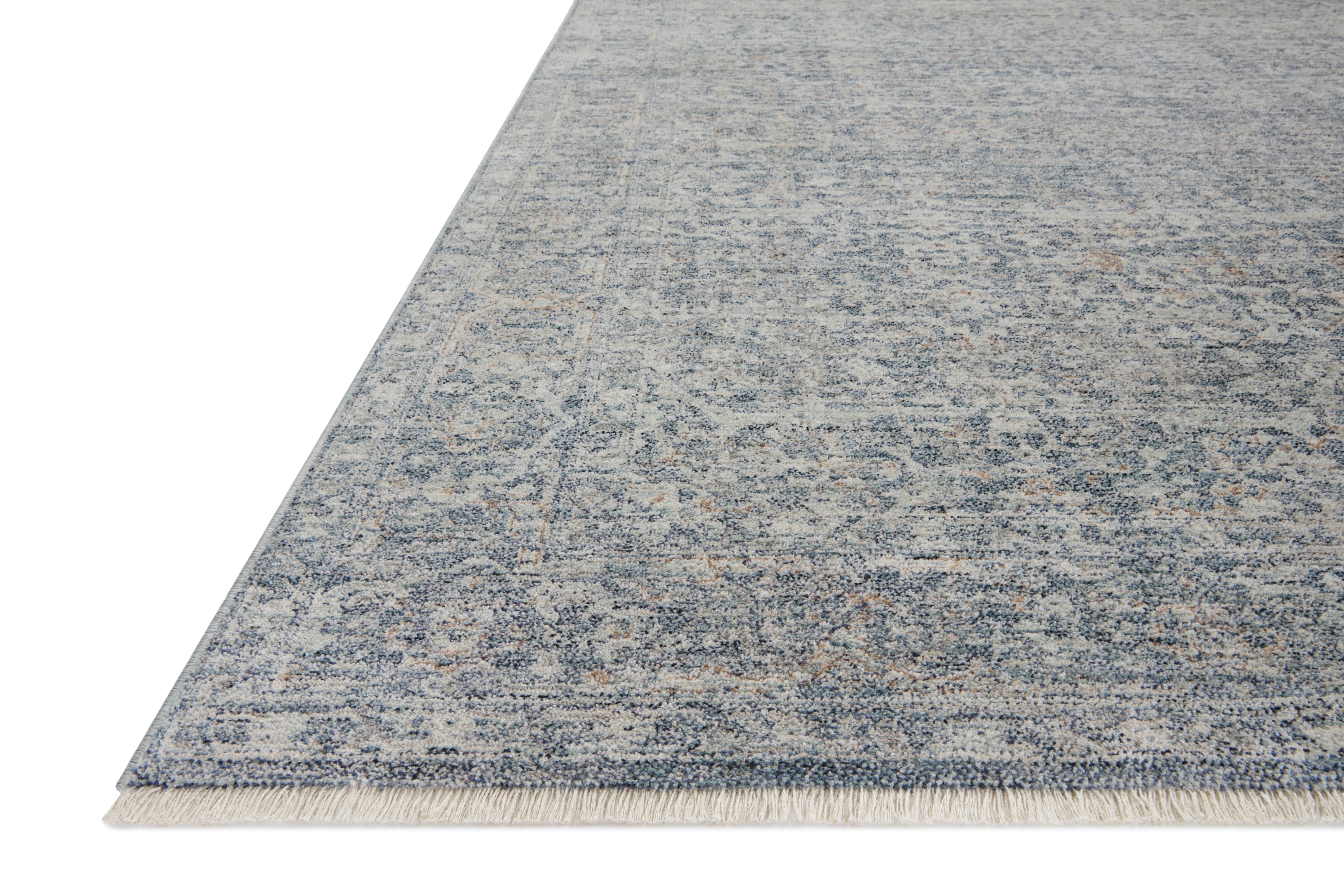 Angela Rose x Loloi Blake BLA-03 Denim / Taupe Area Rug