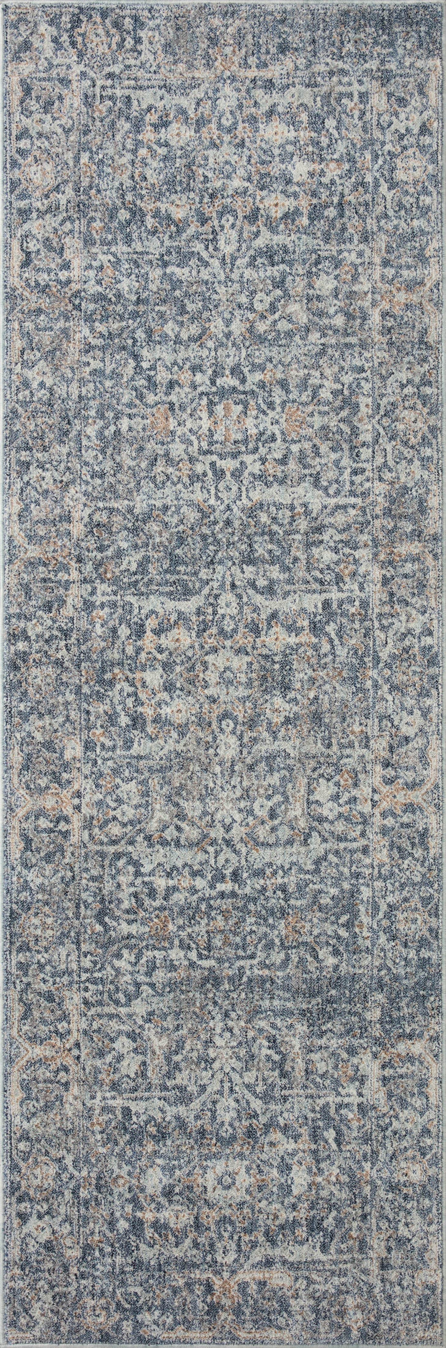 Angela Rose x Loloi Blake BLA-03 Denim / Taupe Area Rug