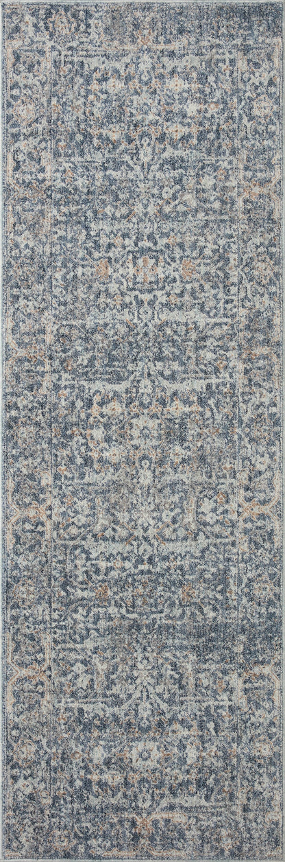 Angela Rose x Loloi Blake BLA-03 Denim / Taupe Area Rug