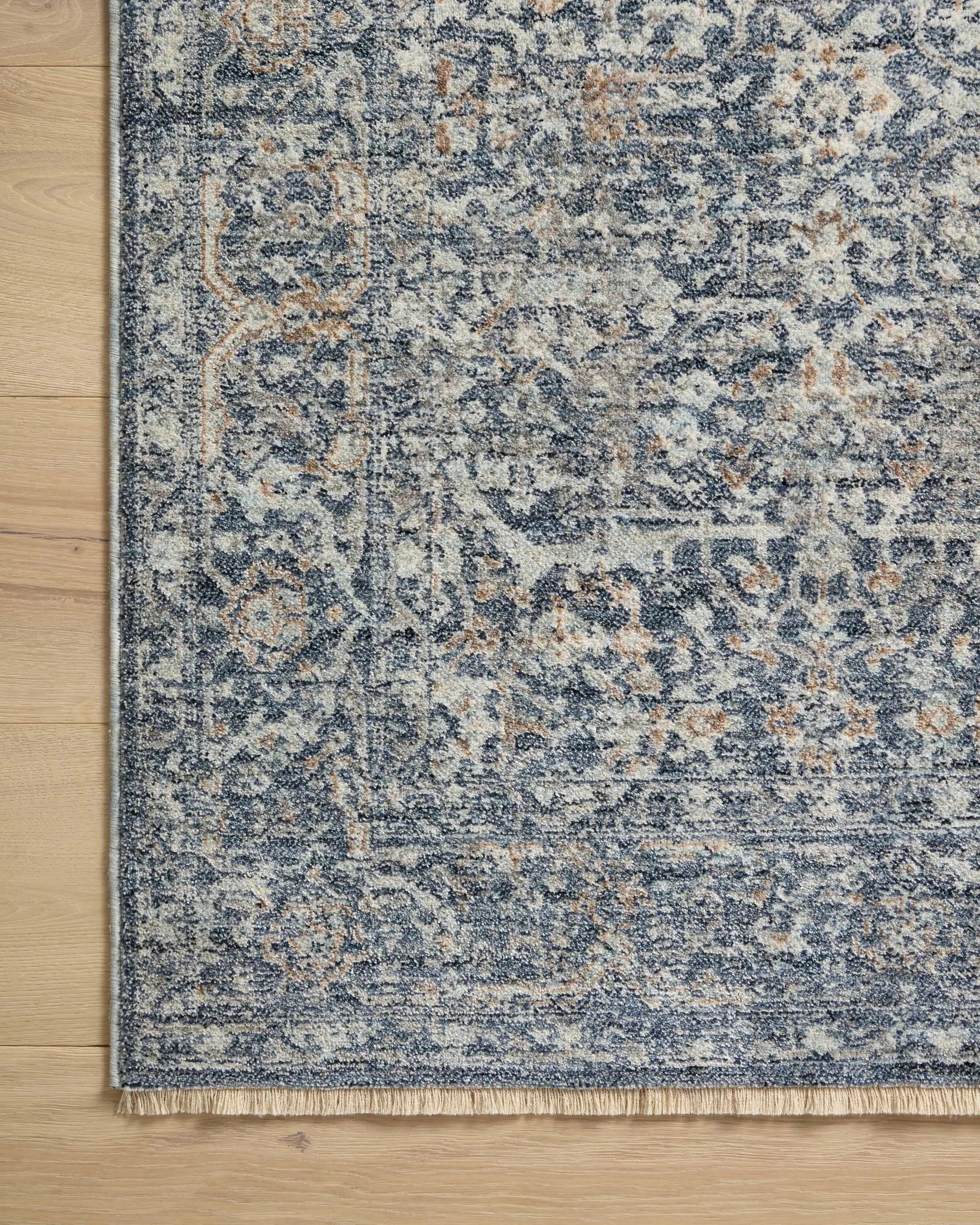 Blake BLA-03 Denim / Taupe Area Rug by Angela Rose x Loloi